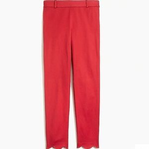 J. Crew Scalloped Hem Winnie Pant